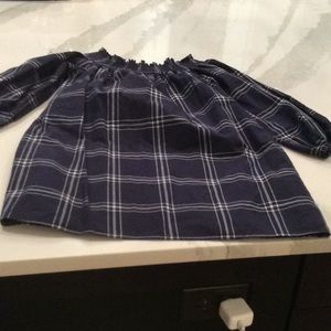 Off the shoulders mini dress